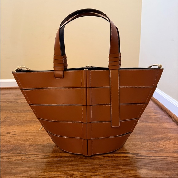 STAUD- Diamond Leather Tote NWT - Picture 2 of 9